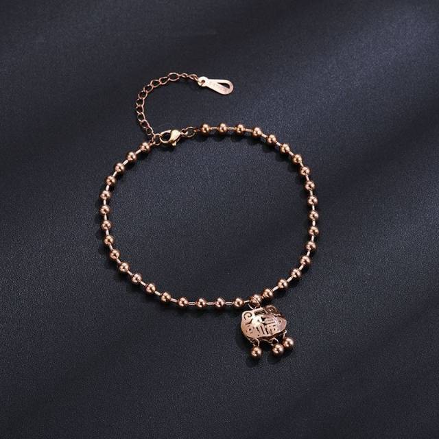 Gelang Kaki Titanium Anti Pudar Model Kodok