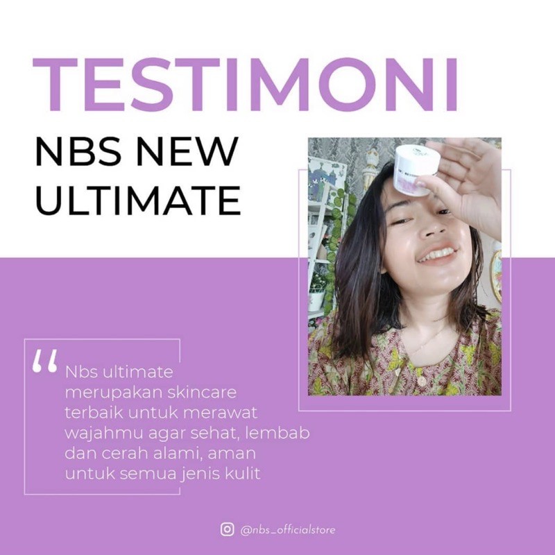 NBS EXTRA GLOW NEW PAKET NBS PEMUTIH WAJAH PENGHILANG FLEK JERAWAT KUSAM CREAM NBS ULTIMATE ORIGINAL BPOM-2