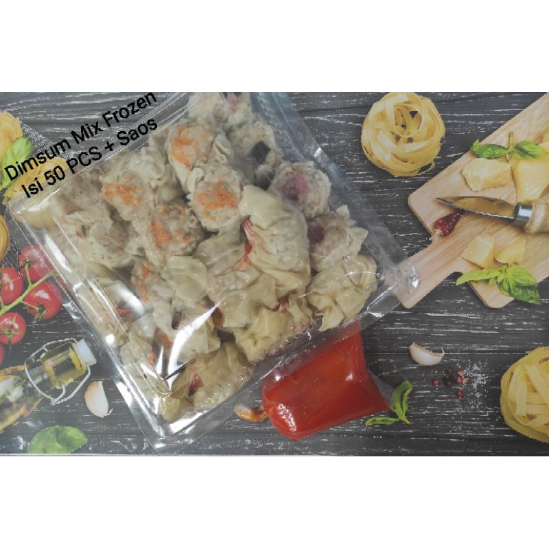 

DIMSUM AYAM MIX TOPING FROZEN 50 PCS