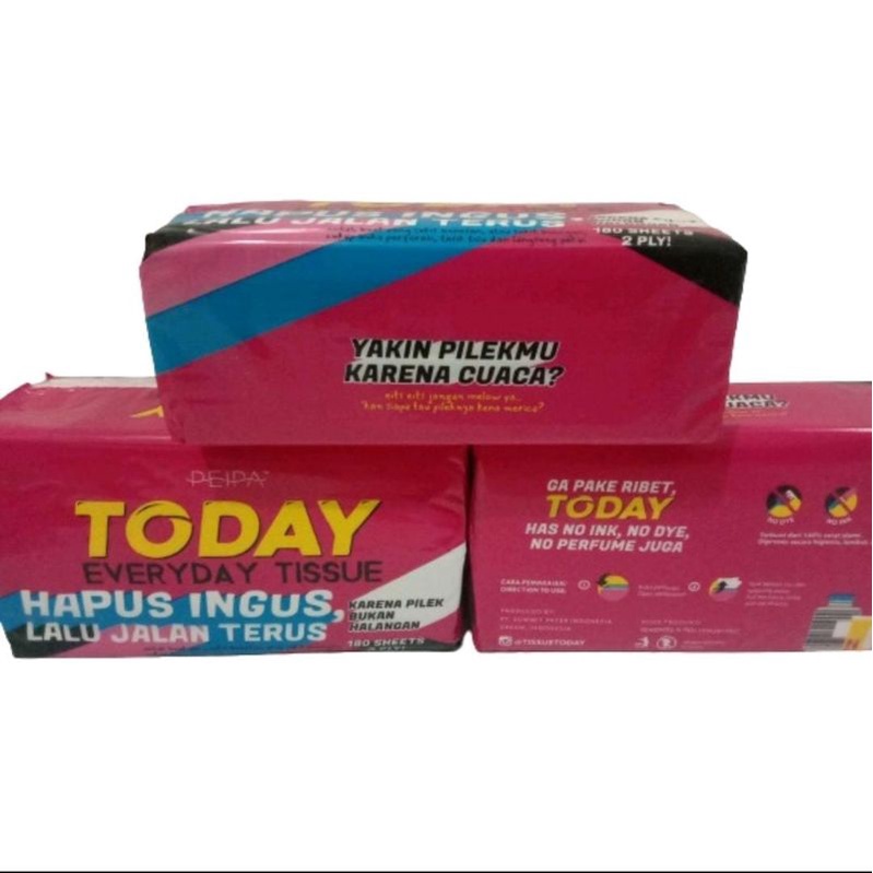 TISU TODAY REFILL 180 SHEET