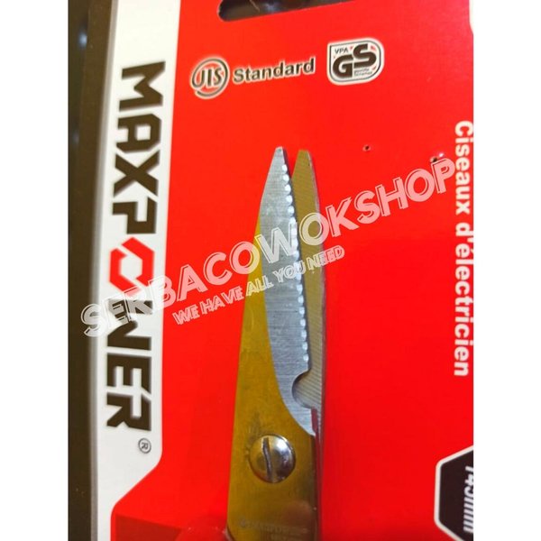 Maxpower Gunting Kupas Kabel Listrik 145 mm Electrician Scissors Termurah Berkualitas