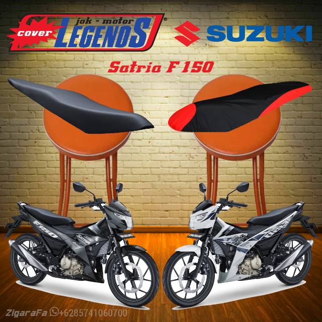 Cover Jok SATRIA FU Anti Air / Sarung Mantel Jok Aksesoris Motor FU 150