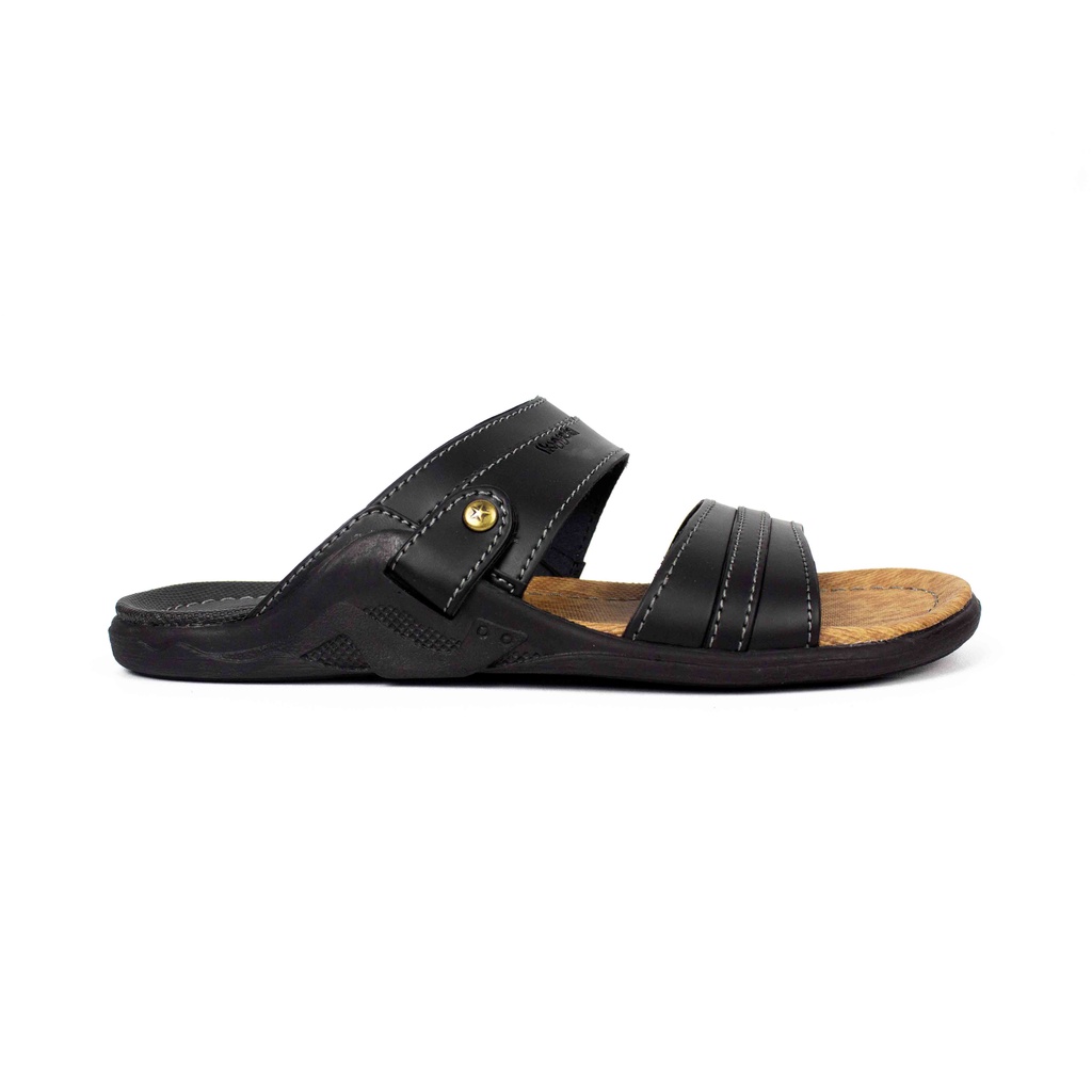 Sandal Slide Kulit Pria Model Terbaru Kualitas Premium YOTA