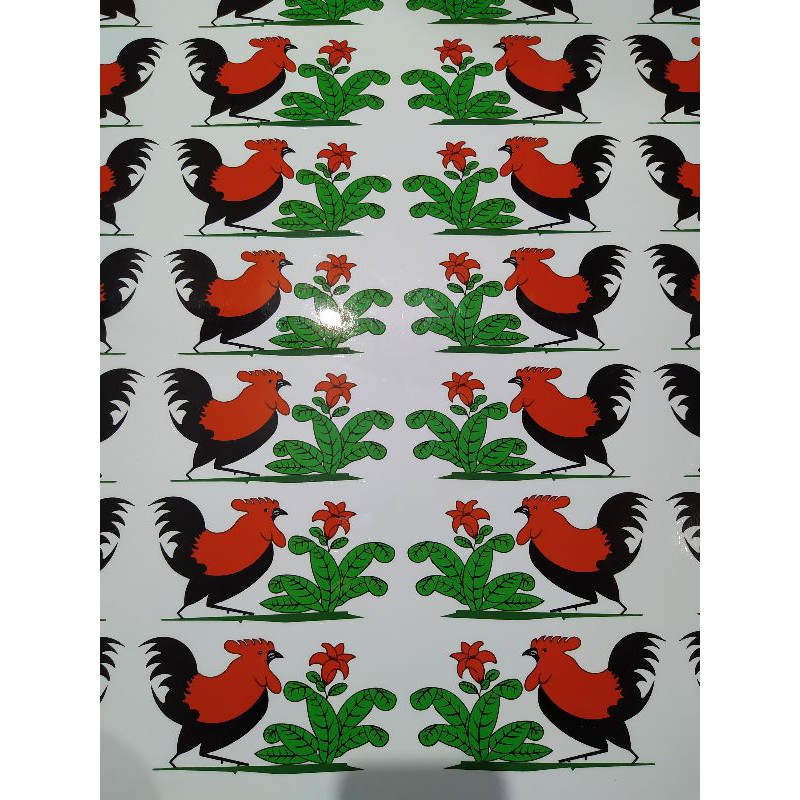 Sticker Ayam / Stiker Ayam / Sticker Mangkuk Cap Ayam Ca