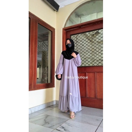 gamis polos outer ceruty babydool premium