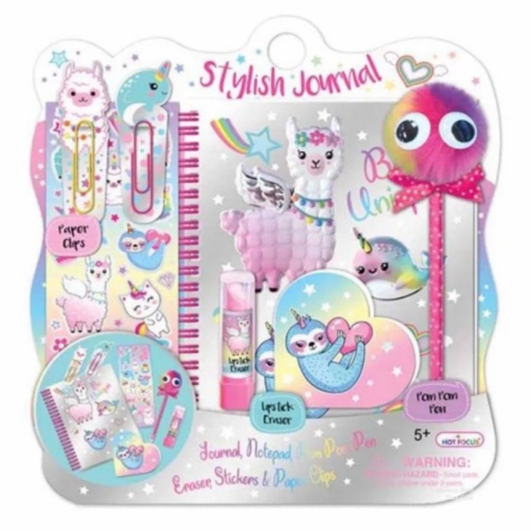 

Mainan Kreatif Anak Hotfocus Stylin Journal Buku Diary Lengkap Diskon