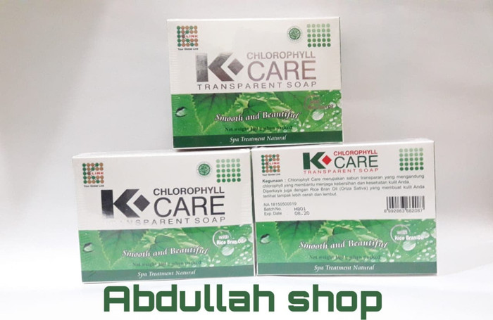 SABUN TRANSPARENT CHLOROPHYLL KLINK