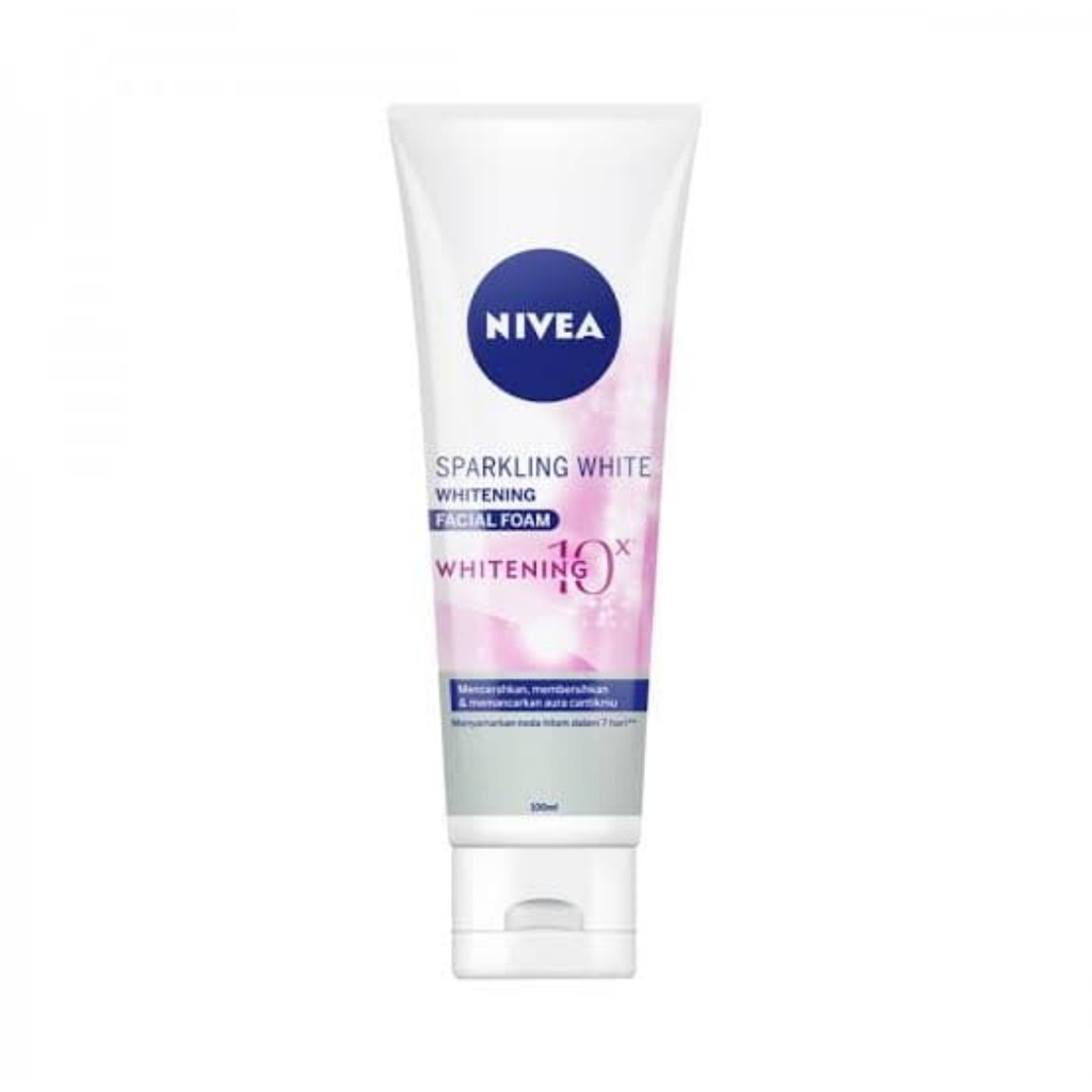 Nivea Sparkling white whitening facial foam 100 ml