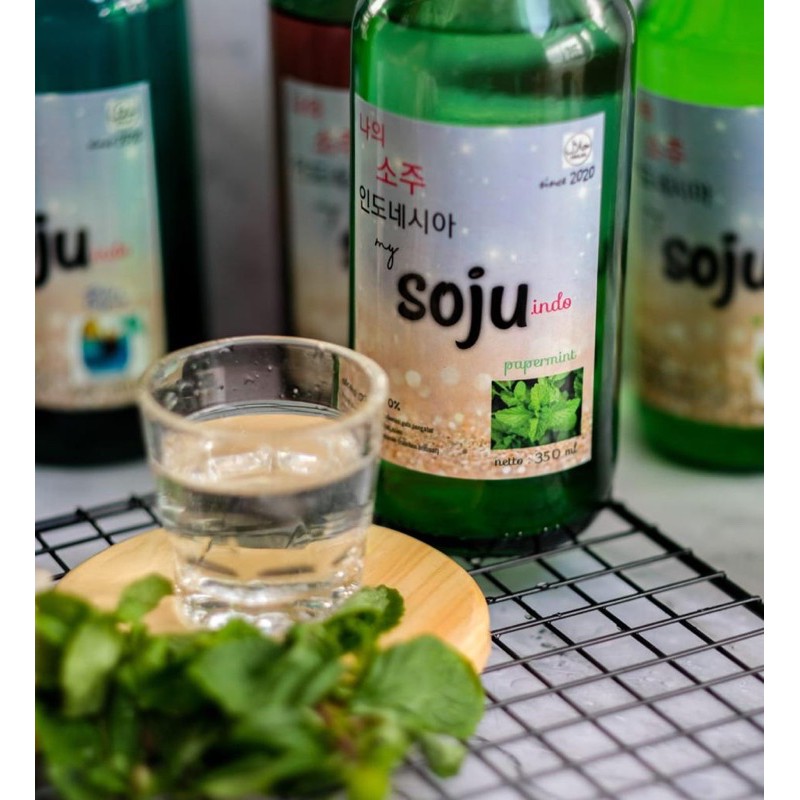 

soju halal by jinjjah variant rasa papermint