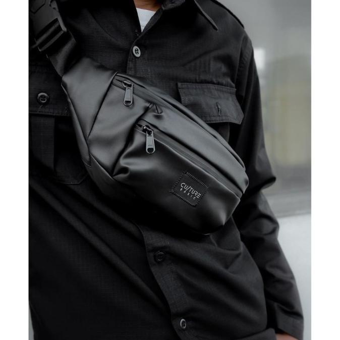 YOOTA TAS PINGGANG/WAISTBAG PRIA KULIT | CULTURE BASIC