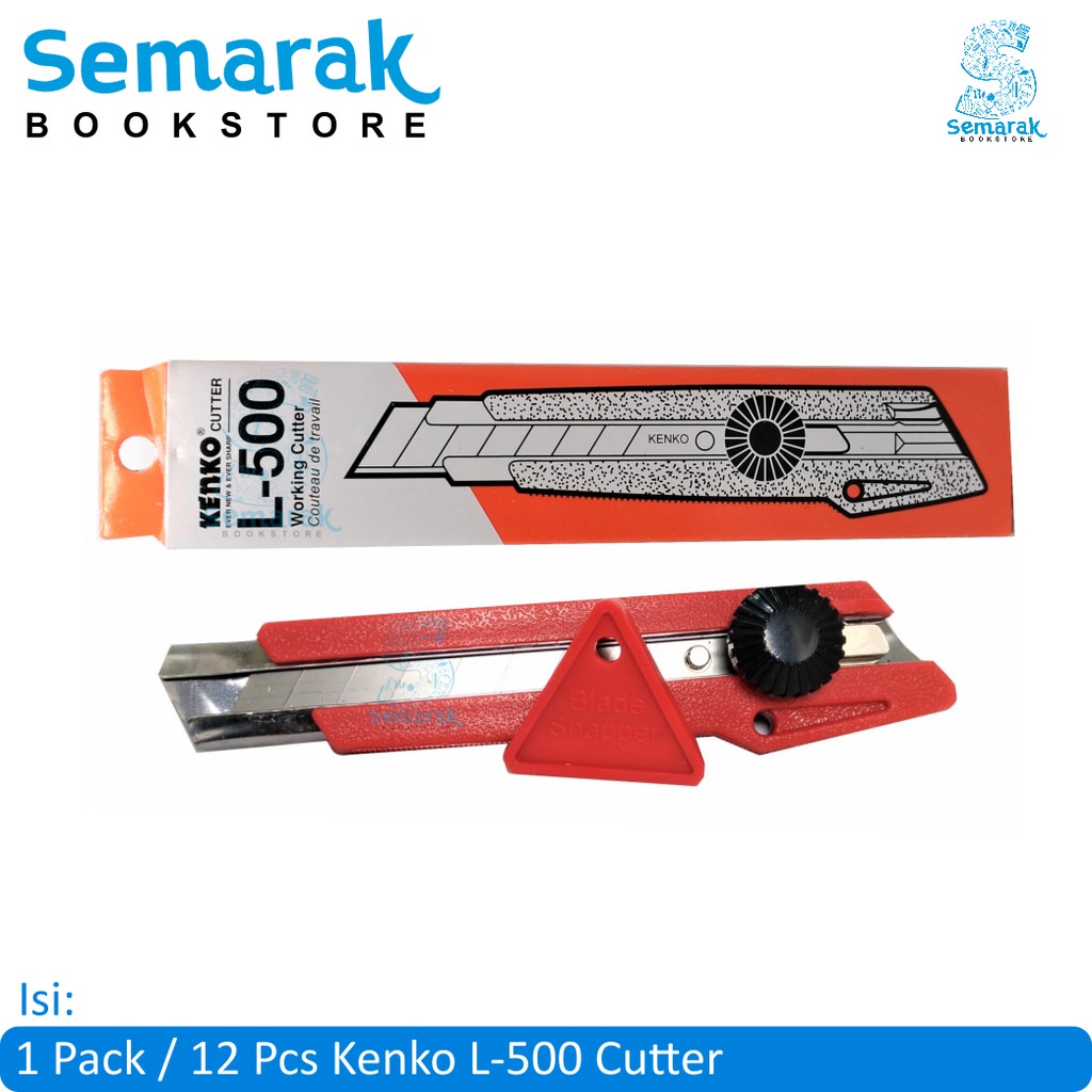

Kenko L-500 Cutter [1 Pack / 12 Pcs]