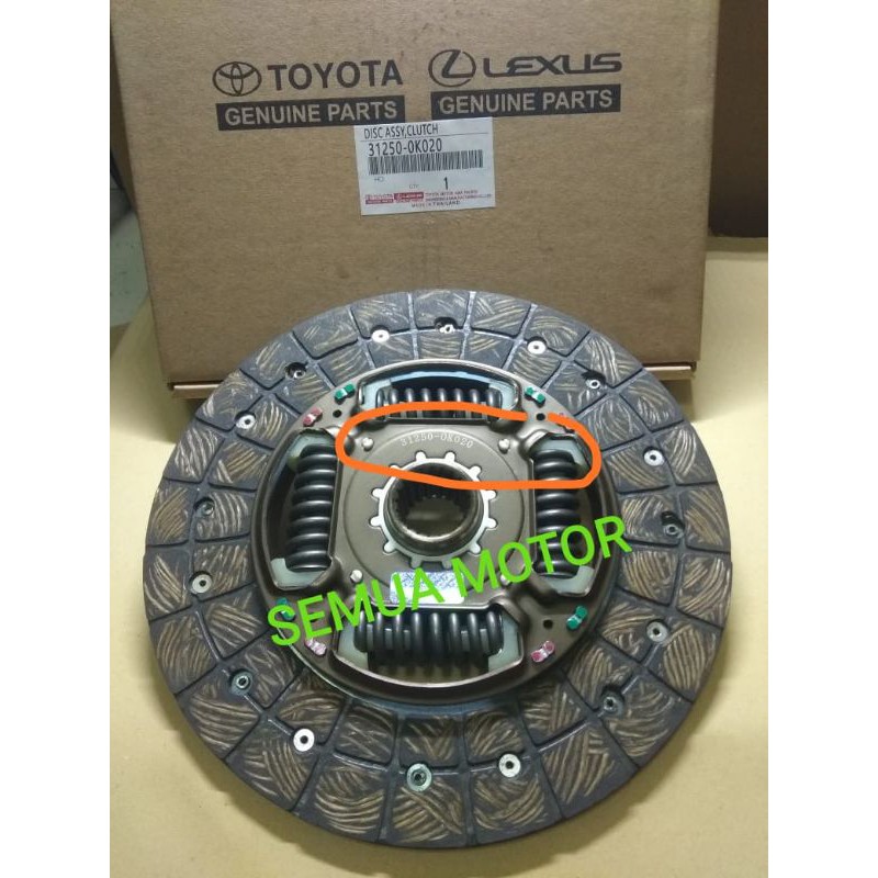 KAMPAS KOPLING PLAT KOPLING TOYOTA INOVA DIESEL