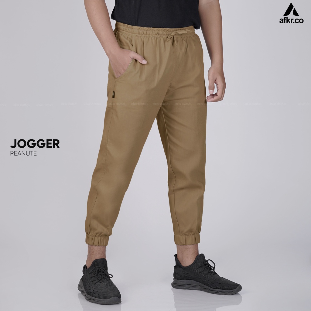 AFKAR Celana Sirwal Jogger Pants Kasual Joger Pria Modis Modern JGR