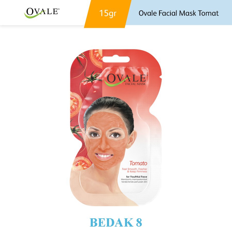 Ovale Facial Mask Sachet 15 gr/Masker Wajah Ovale