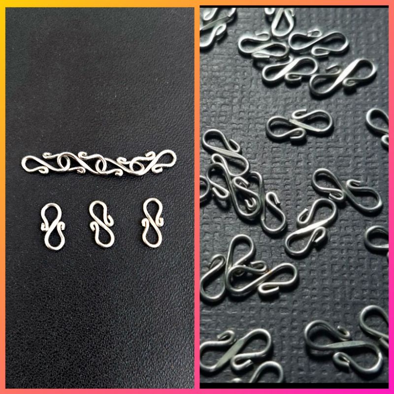 Pengait S kalung gelang / Kokot S / clasp rantai