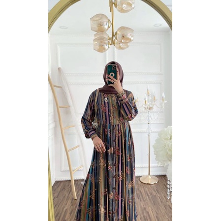 Mayora Flowres dress//Busui friendly//Oneset premium