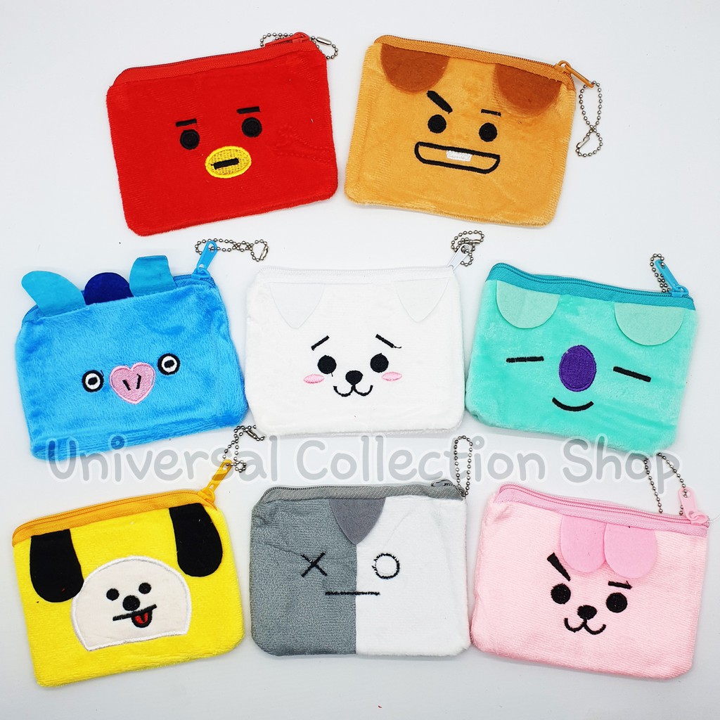  DOMPET  KOIN  MOTIF BTS  BT21 KPOP DOMPET  COIN BT21 BTS  