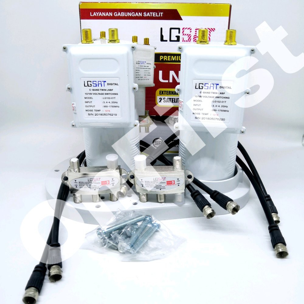 Premium LNB Parabola LGSAT 2 Satelite 2 Receiver