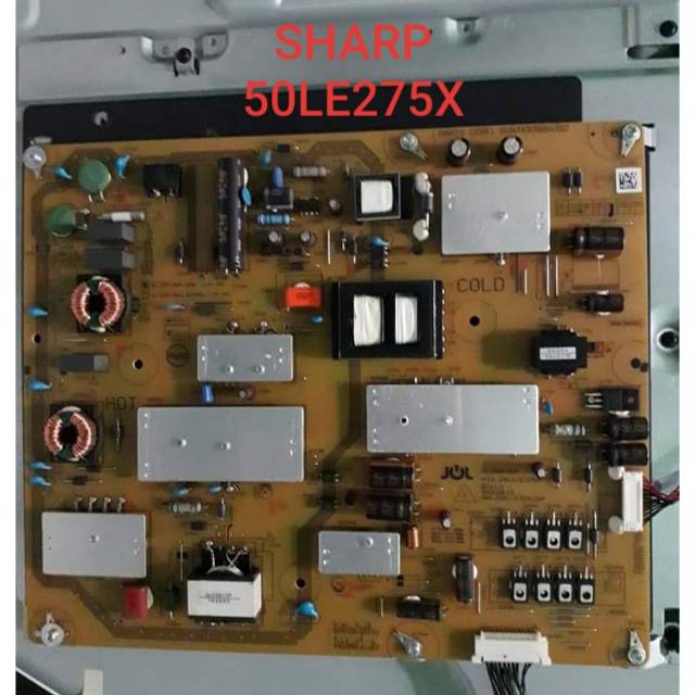 PSU/ POWER SUPLAY/ MESIN TV LED LCD SHARP 50LE275X / LC-50LE275X