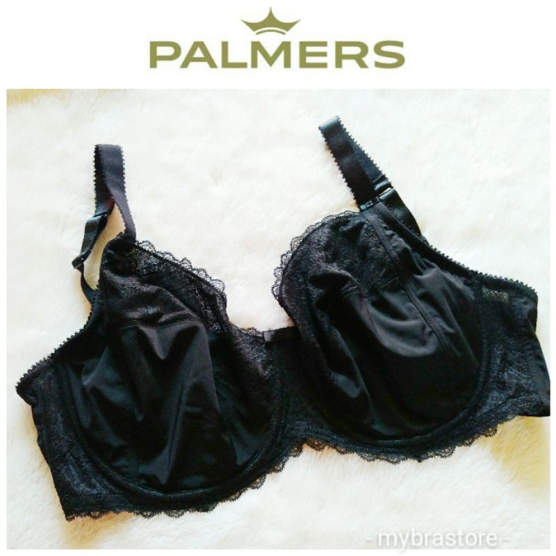 bra black unpadded 36e 38c 38e 40d 42f 42e palmers VRS
