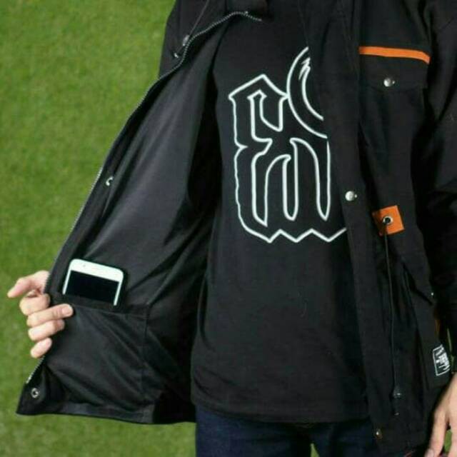 PARKA JAKET KANVAS VARIASI HITAM
