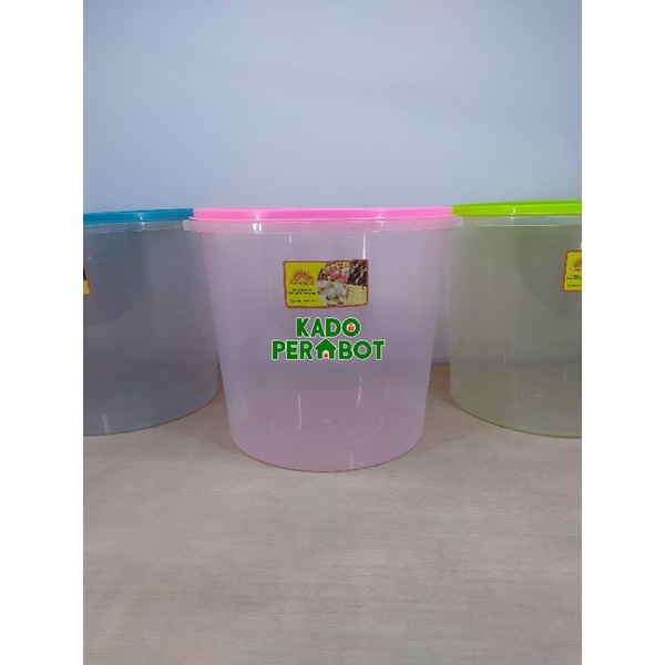 toples kerupuk 16liter - toples plastik jumbo - toples jumbo sunrise