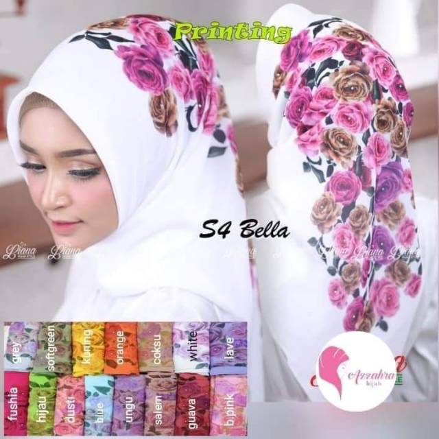Jilbab segiempat Bella