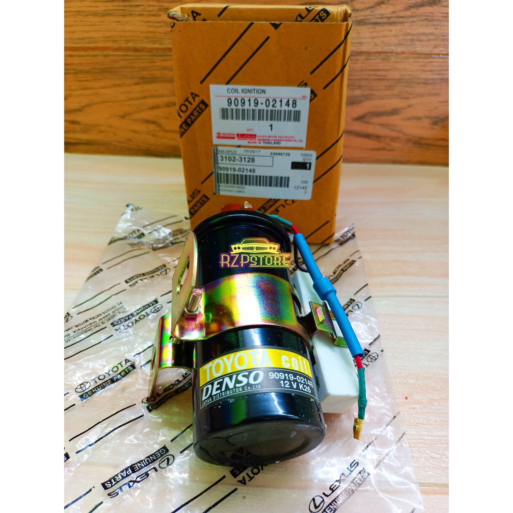 Koil Kijang 3K 4K 5K 7K Doyok Lama Super Kapsul LGX LSX SSX GRAND Coil Botol Panjang + Resistor Orig