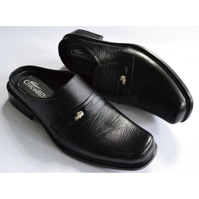 Sepatu sandal selop Kulit Asli pria crocodile SL2