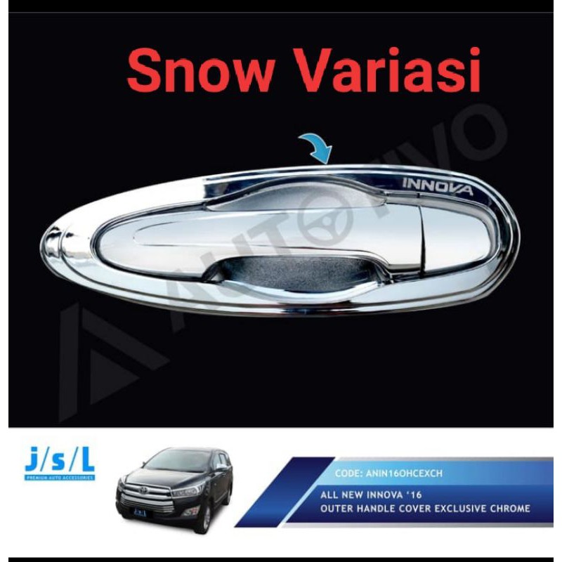 All New Innova outer handle cover exclusive chrome JSL