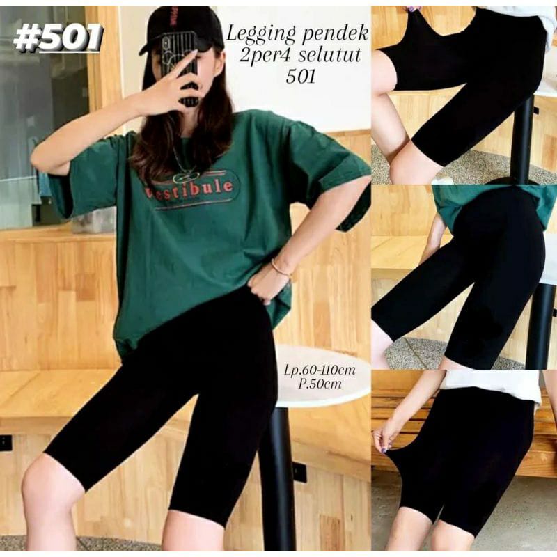 LEGGING PENDEK HW SELUTUT FIT TO XXL / LEGGING IMPORT WANITA / LEGGING PENDEK WANITA