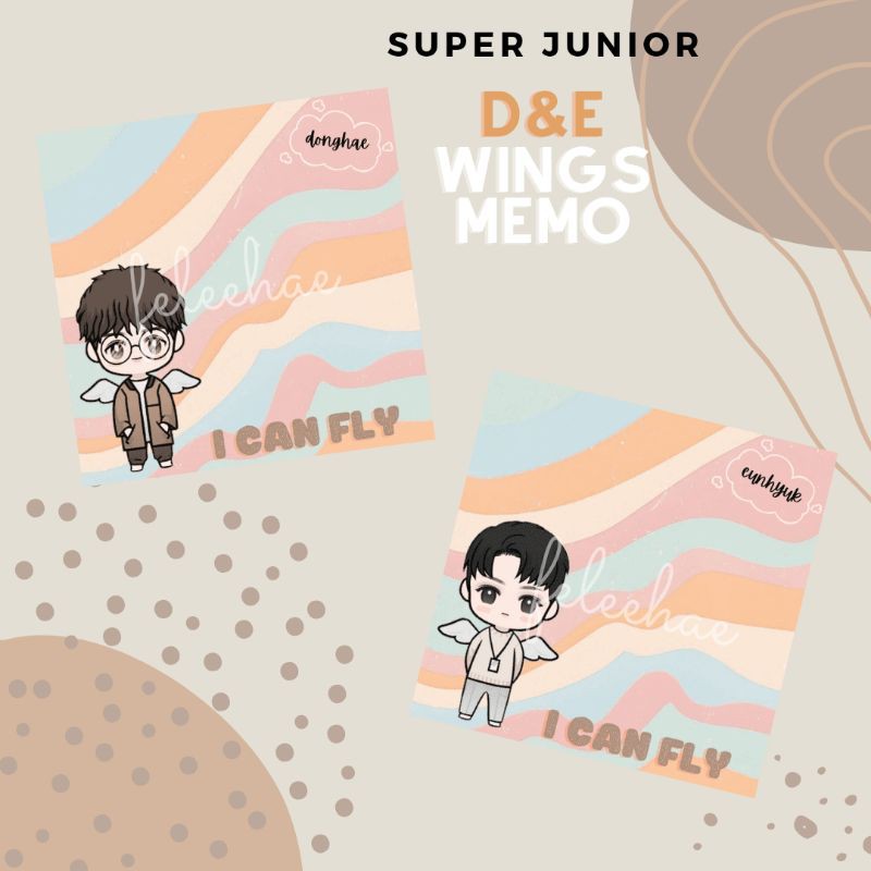 SUPER JUNIOR D&E WINGS MEMO