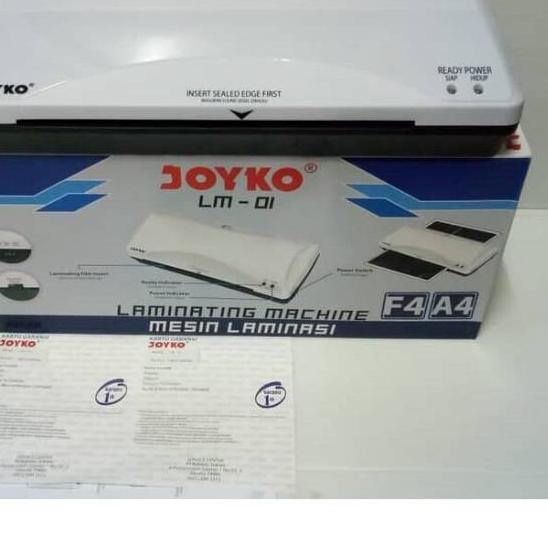 

Terbaik! MESIN LAMINATING JOYKO LM01 SIZE A4 & F4 - LAMINATOR LOW WATT LM01