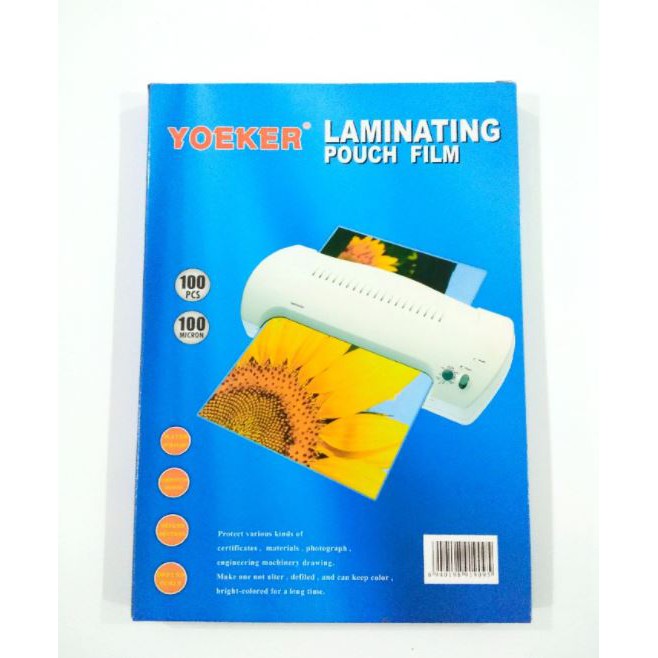 

HenJO PLASTIK LAMINATING PAPER A4 JOYKO 100 MICRON