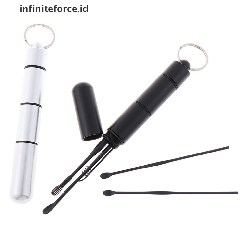 (infiniteforce.id) 6pcs / Set Alat Pembersih Telinga Portable