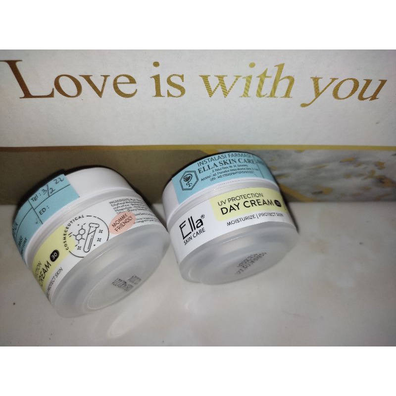 krim pagi Ella Skincare D30/Day cream spf 30/Day Gel 30/Day cream 50/Moist