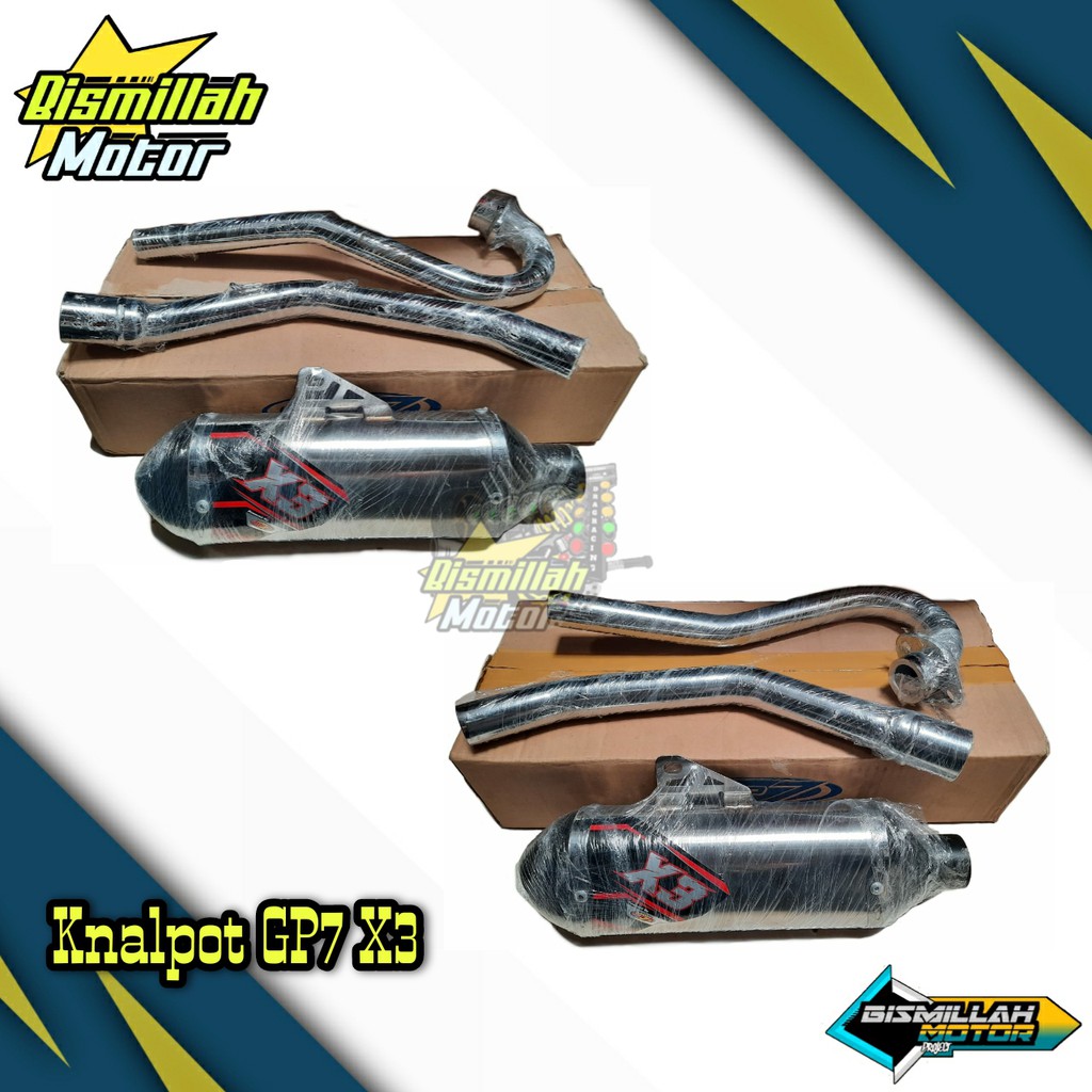 KNALPOT GP7 X3 KLX 150 & CRF 150