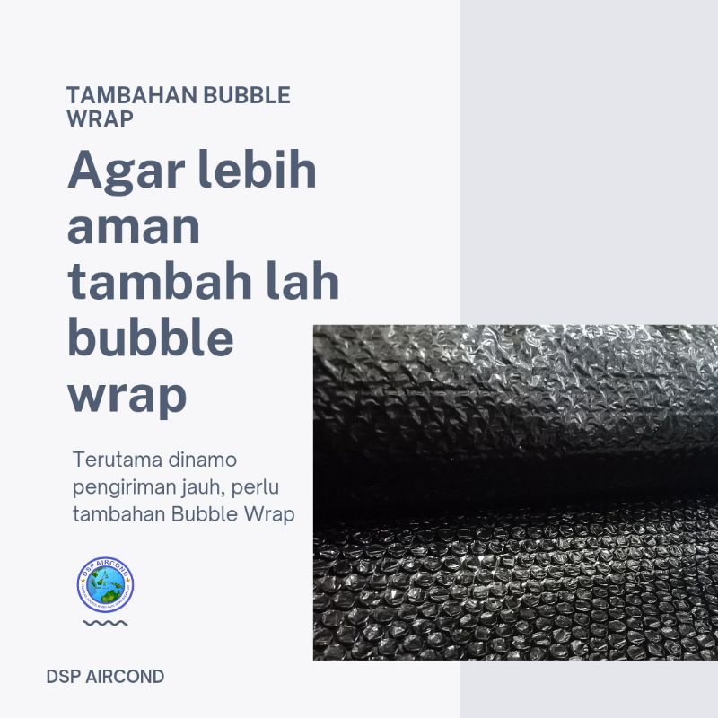 Tambah Bubble Wrap agar Packing lebih AMAN