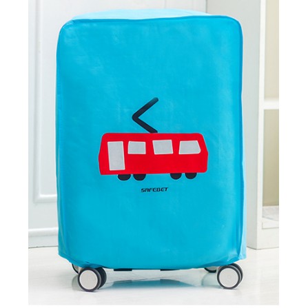 Sarung Koper 28 inch New Korean Luggage Cover Pelindung  Tebal Motif