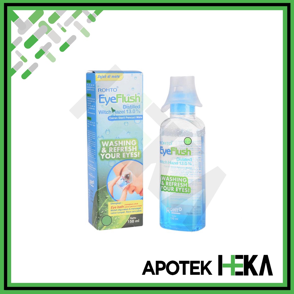 Rohto Eye Flush Pencuci Mata 150 ml (SEMARANG)