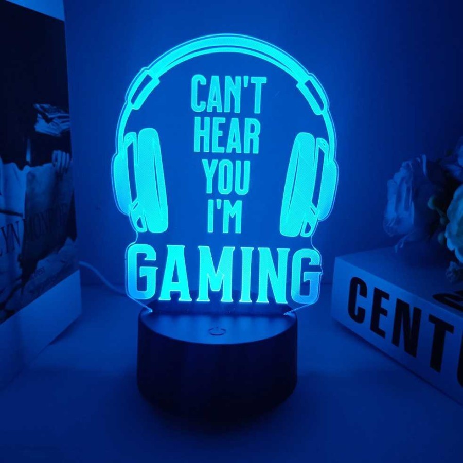 LAMPU HIAS GAMING VISUALIZATION LAMP EFEK 3D