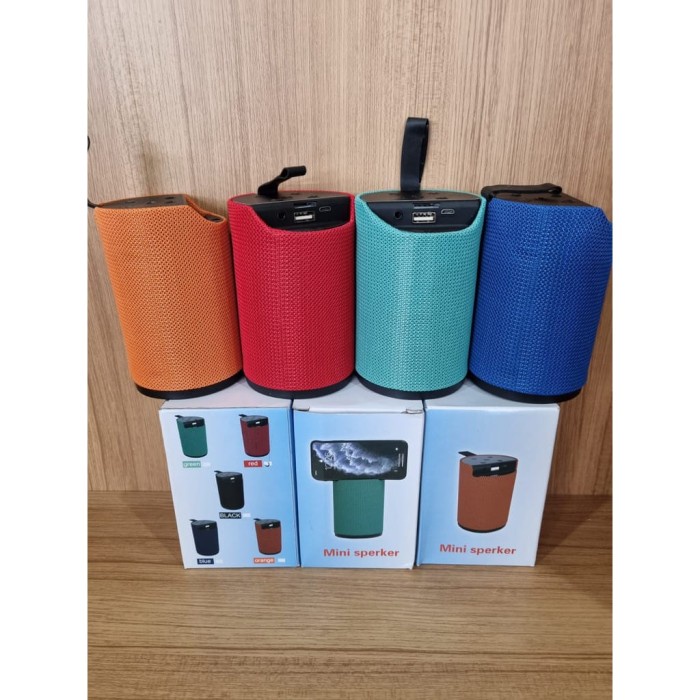 Speaker Bluetooth T166 Mini Wireless Speaker Portable High Quality