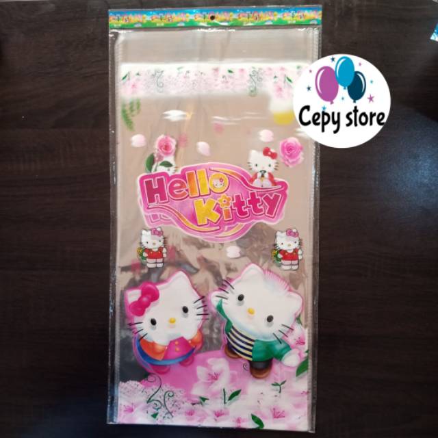 

Plastik Snack Ulang Tahun / Plastik Kado Hello Kitty