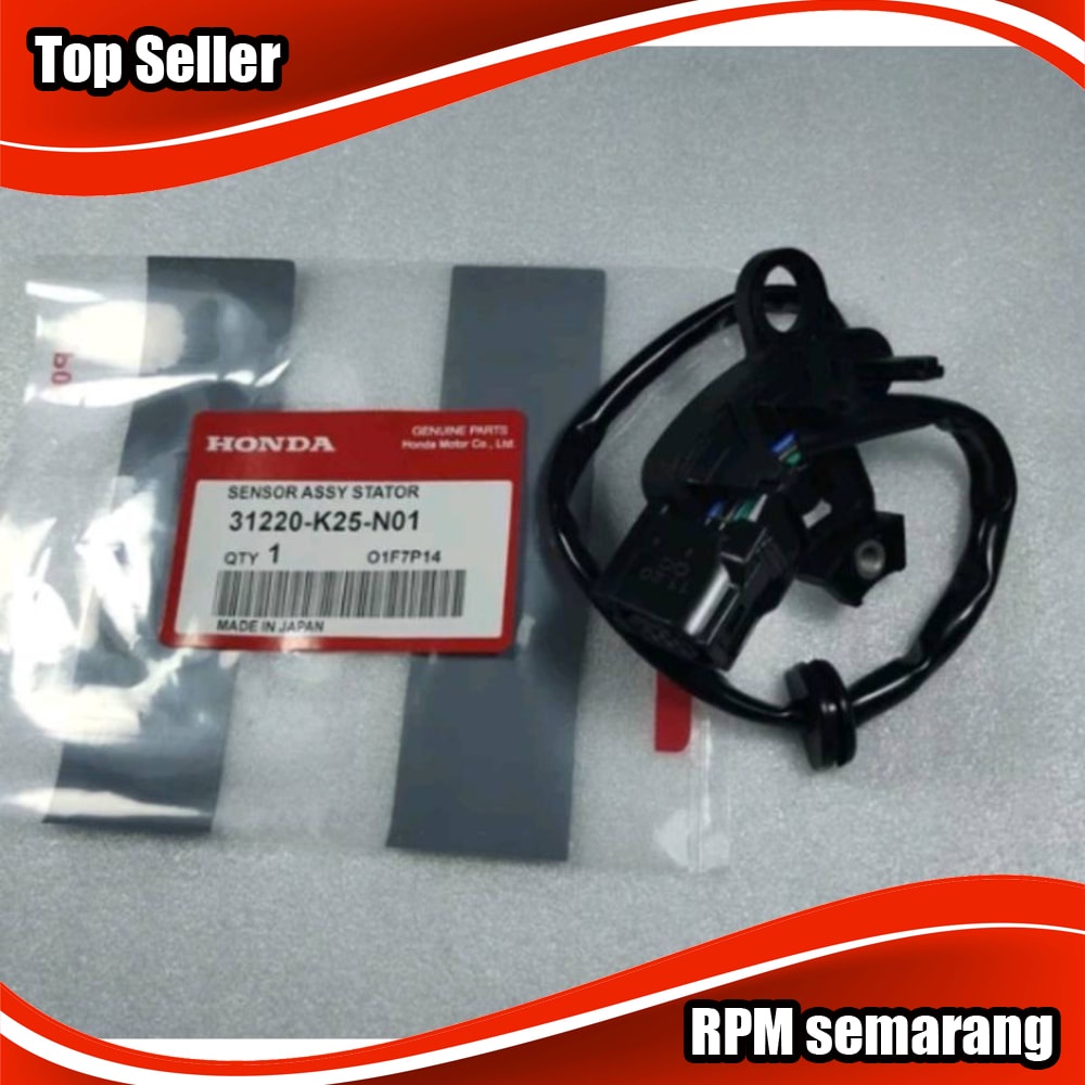 Sensor CKP spull Assy Honda Beat FI - POP - Sporty CBS - Scoopy Fi - Spacy FI starter kasar Original