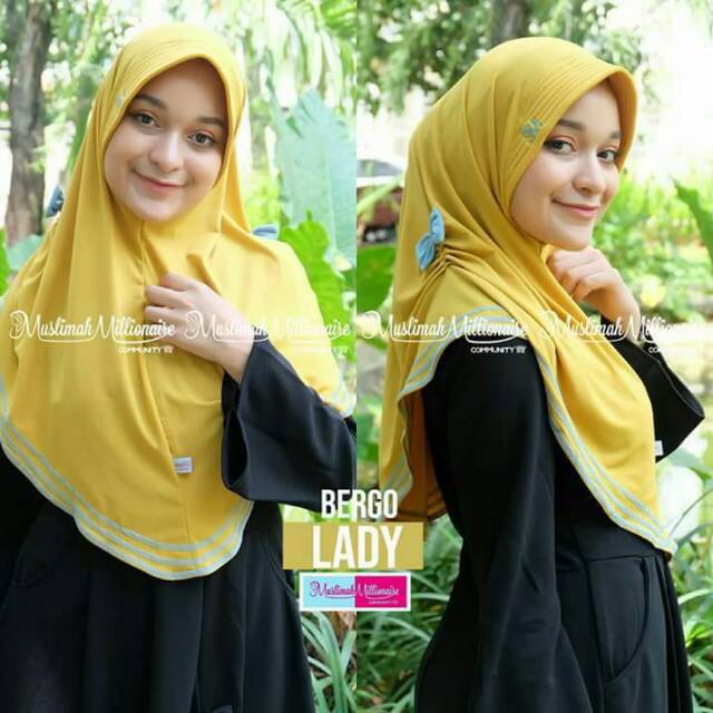 Jilbab kerudung dewasa | bergo LADY miulan | miulan | bergo miulan | kerudung | jilbab miulan