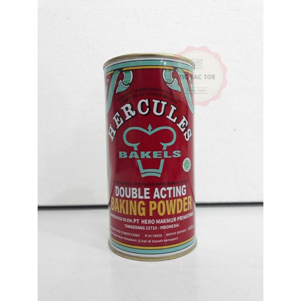 

Baking Powder Hercules Double Acting 450gr