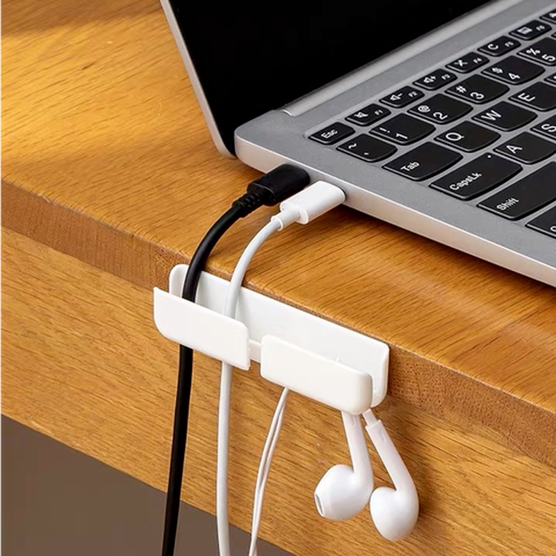 [Desktop Cable Organizer][ Cable Storage Slip Desktop Cable Organizer][ Desktop Fixed Cable Clip ][Data Cable Storage Artifact]