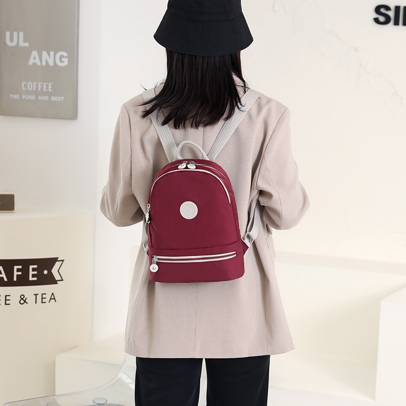 Tas Ransel Wanita COLORFUL FOX 6252 Backpack Wanita Remaja Tas Anti Air WATCHKITE WKOS