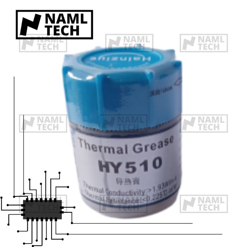 Pasta Pendingin CPU Prosesor Thermal Grease Botol Laptop Prosesor