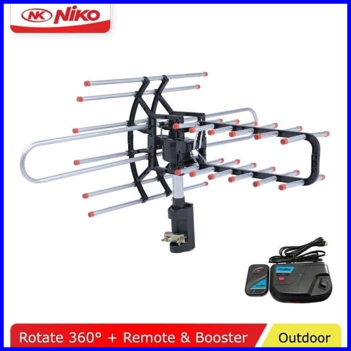 Jual NIKO NK850C / NK950C ANTENNA TV OUTDOOR UHF VHF Remote & Head